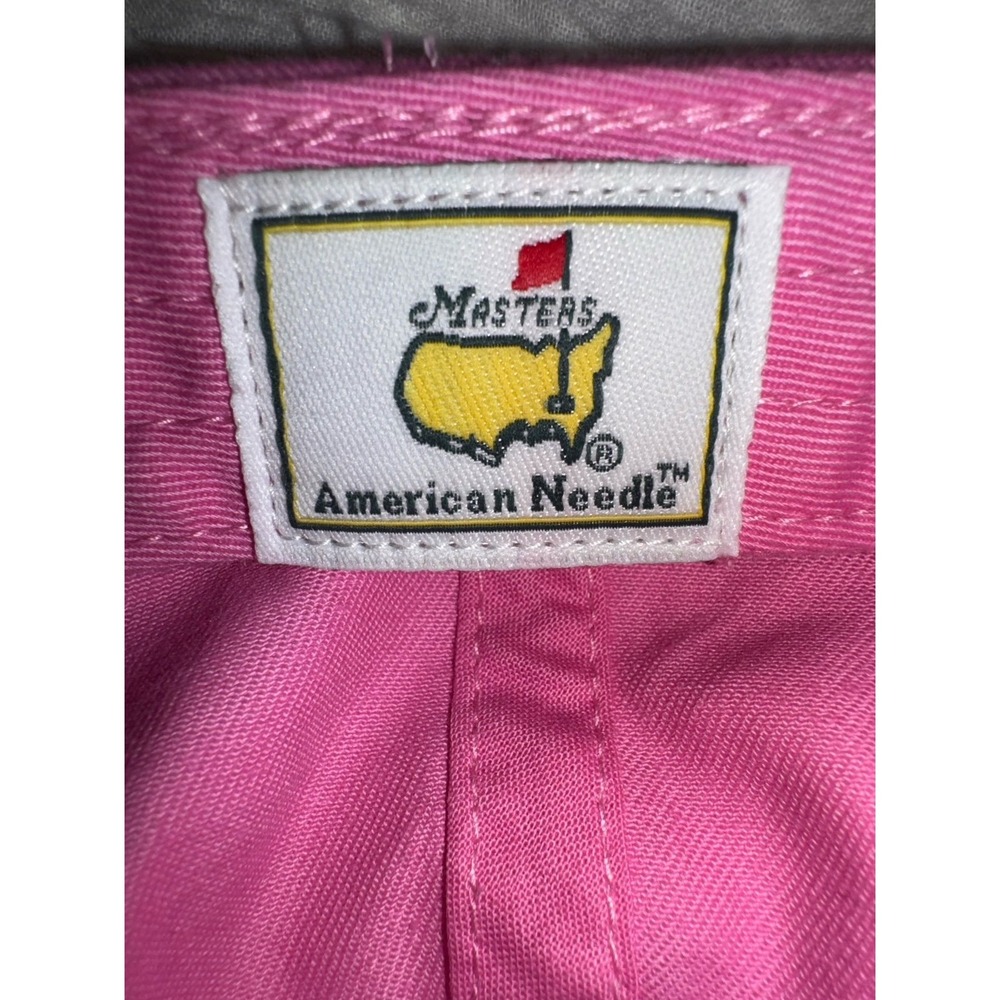 Masters Augusta 2013 women's pink hat with the Masters logo front buckle back - Picture 3 of 4